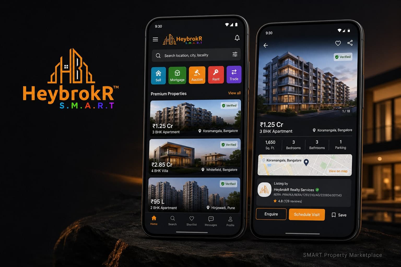 HeyBrokr — SMART Property Marketplace